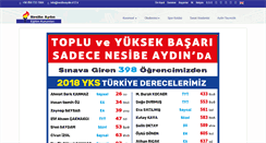 Desktop Screenshot of nesibeaydin.k12.tr